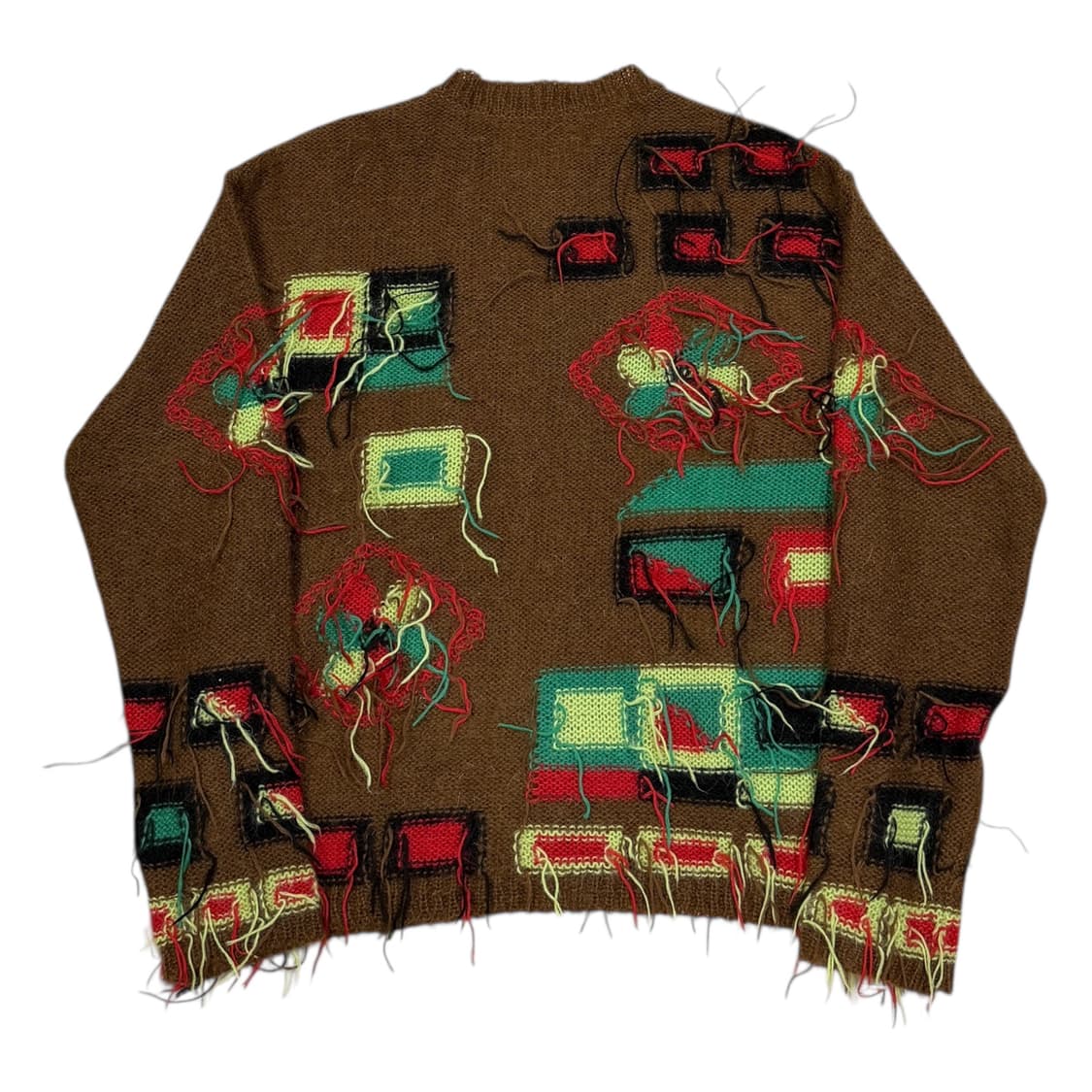 앤더슨벨 빌리지 안타르시아 스웨터 가디건 브라운 XL 상품이미지2