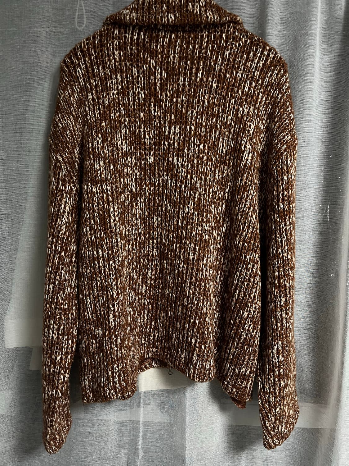 보카시 니트 집업 상품이미지3