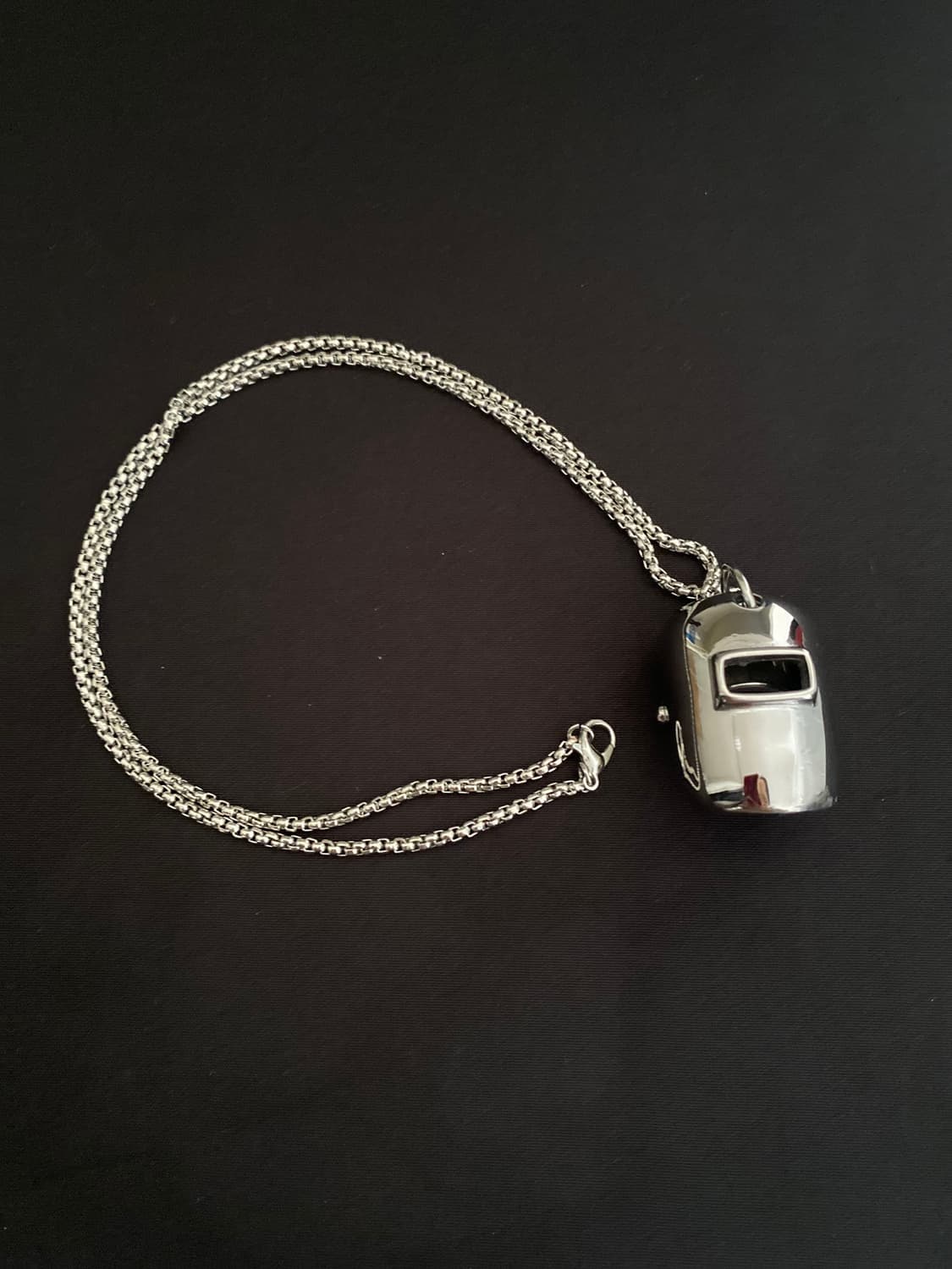 티타늄 스틸 마스크 팬던트 목걸이 상품이미지1