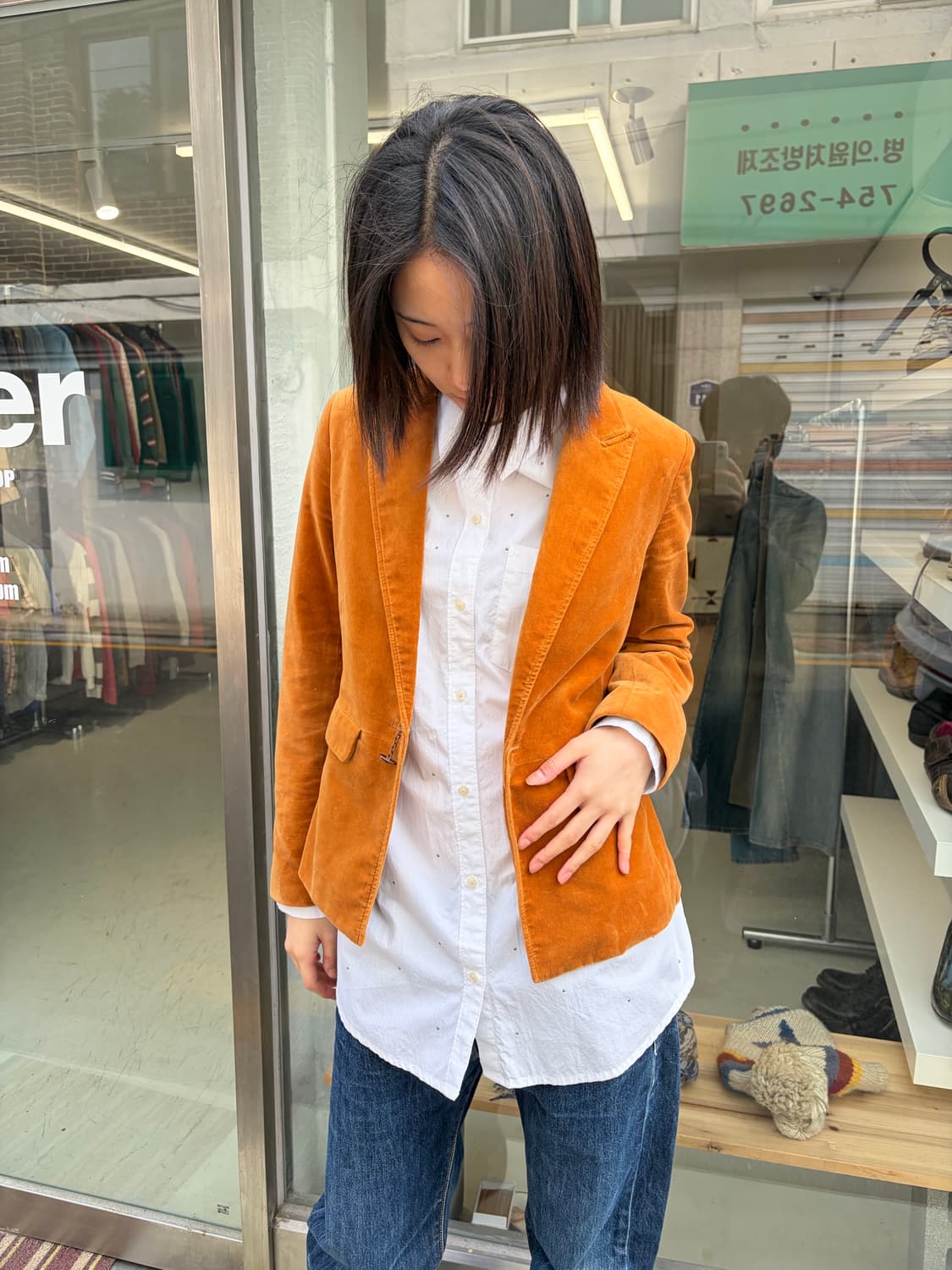 Levi’s 스웨이드 블레이저 자켓 상품이미지2