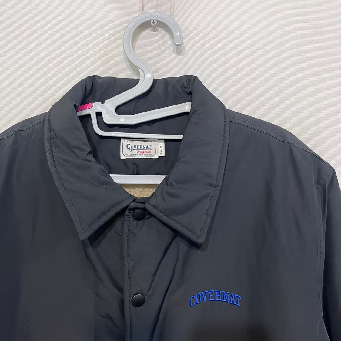 커버낫 남성 뽀글이 누빔자켓 L  상품이미지2