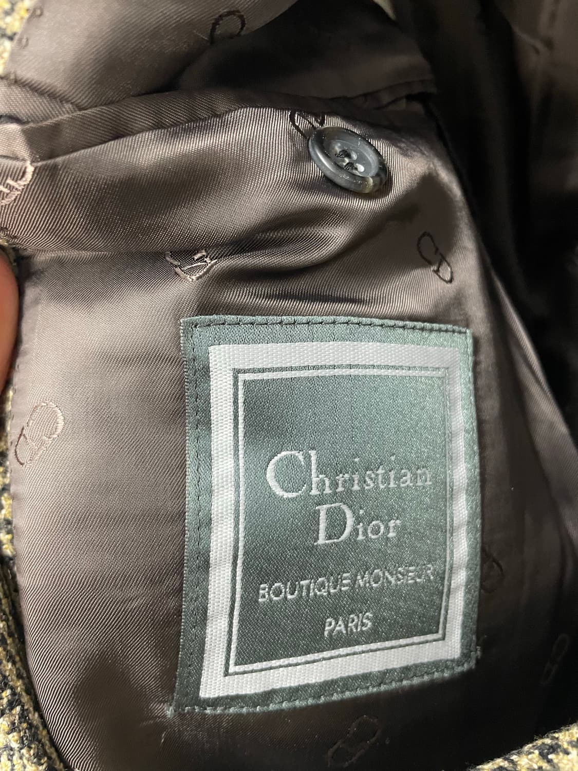 크리스찬 디올 체크 블레이저 자켓 H1766 상품이미지6