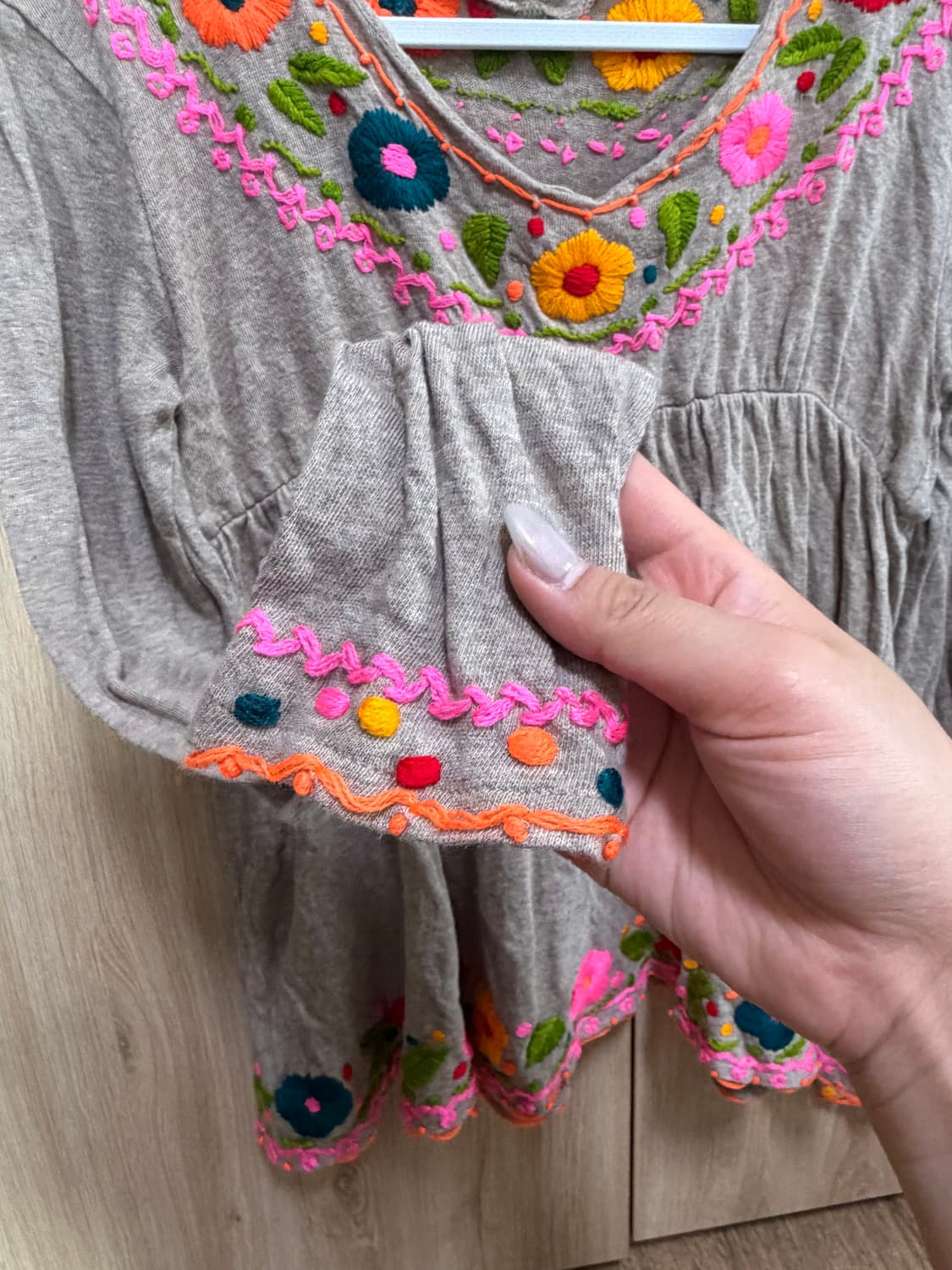 모리걸 롱슬리브 블라우스 하구미 스즈코 상품이미지2