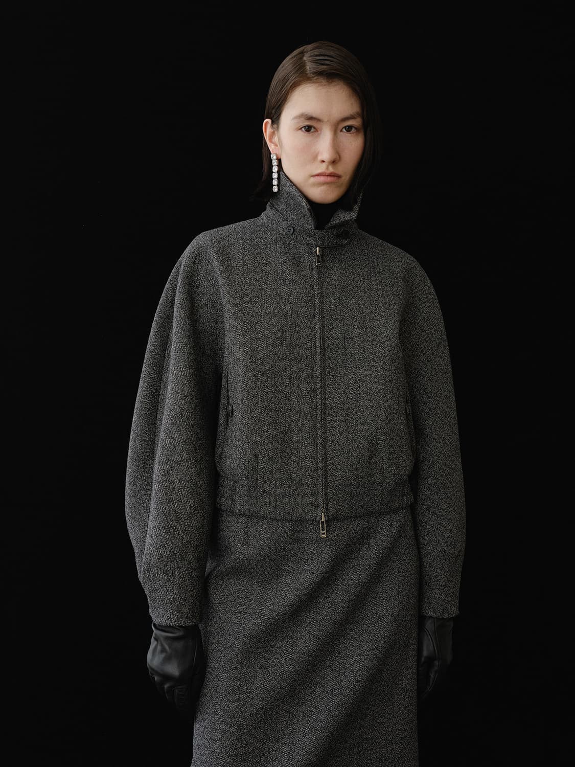 알투더블유 에드빈 울 트위드 블루종 상품이미지1