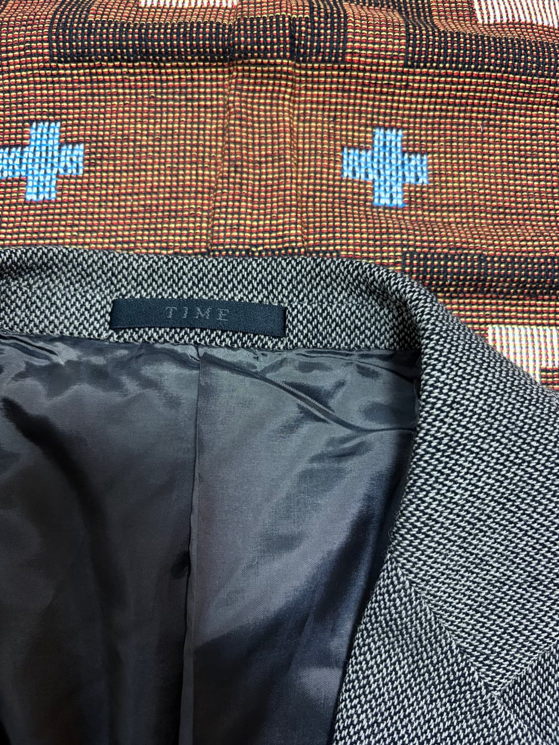 100-105) 타임옴므 울 블레이저 자켓  상품이미지9