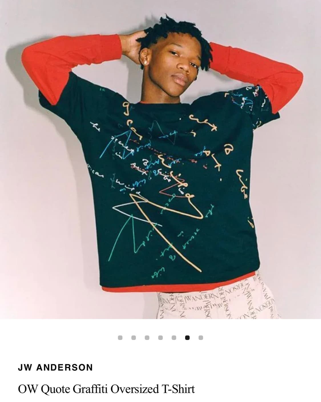 JW  Anderson 오스카 와일드 캡슐 티셔츠 상품이미지9