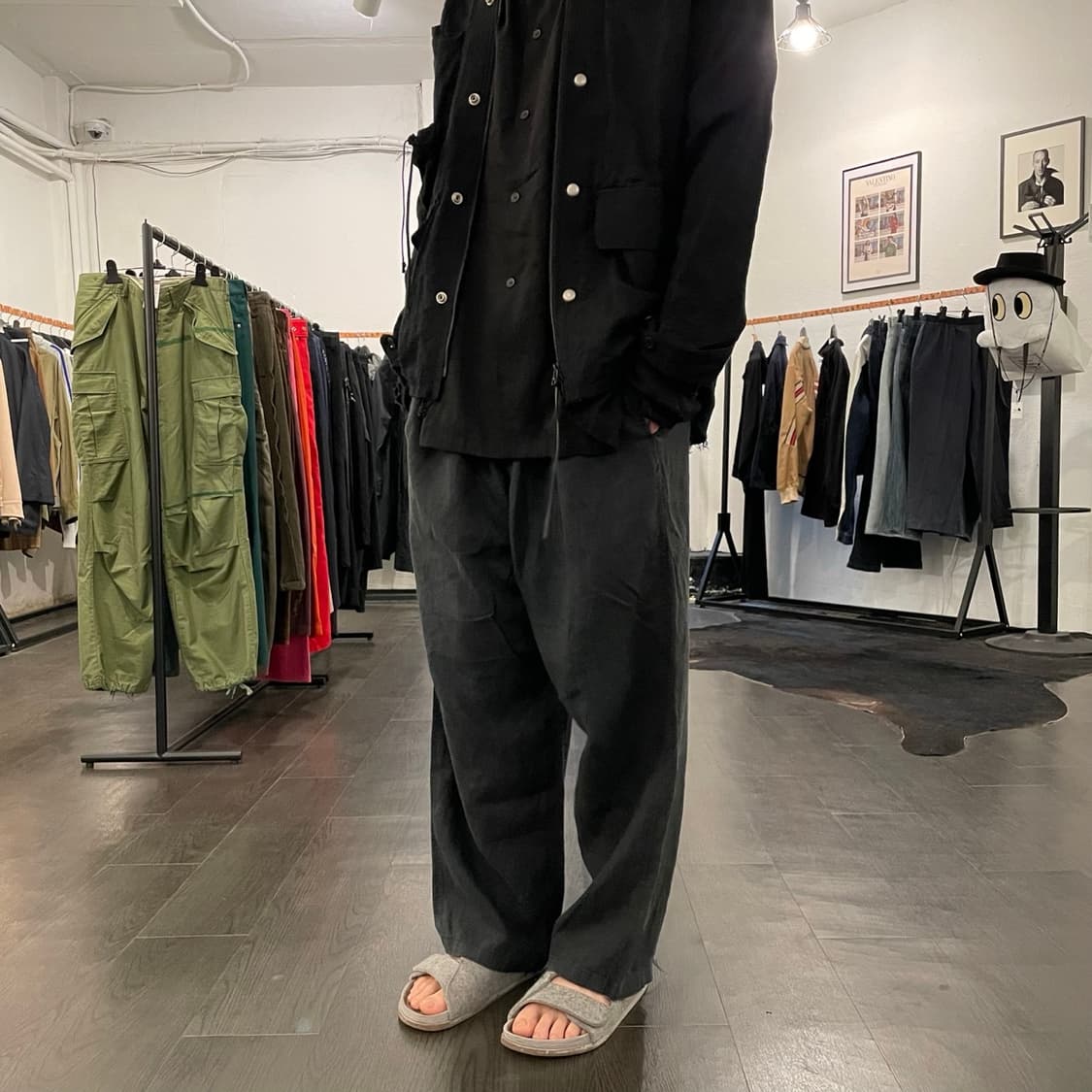 요지야마모토 뿌르옴므 오버사이즈 팬츠 상품이미지5