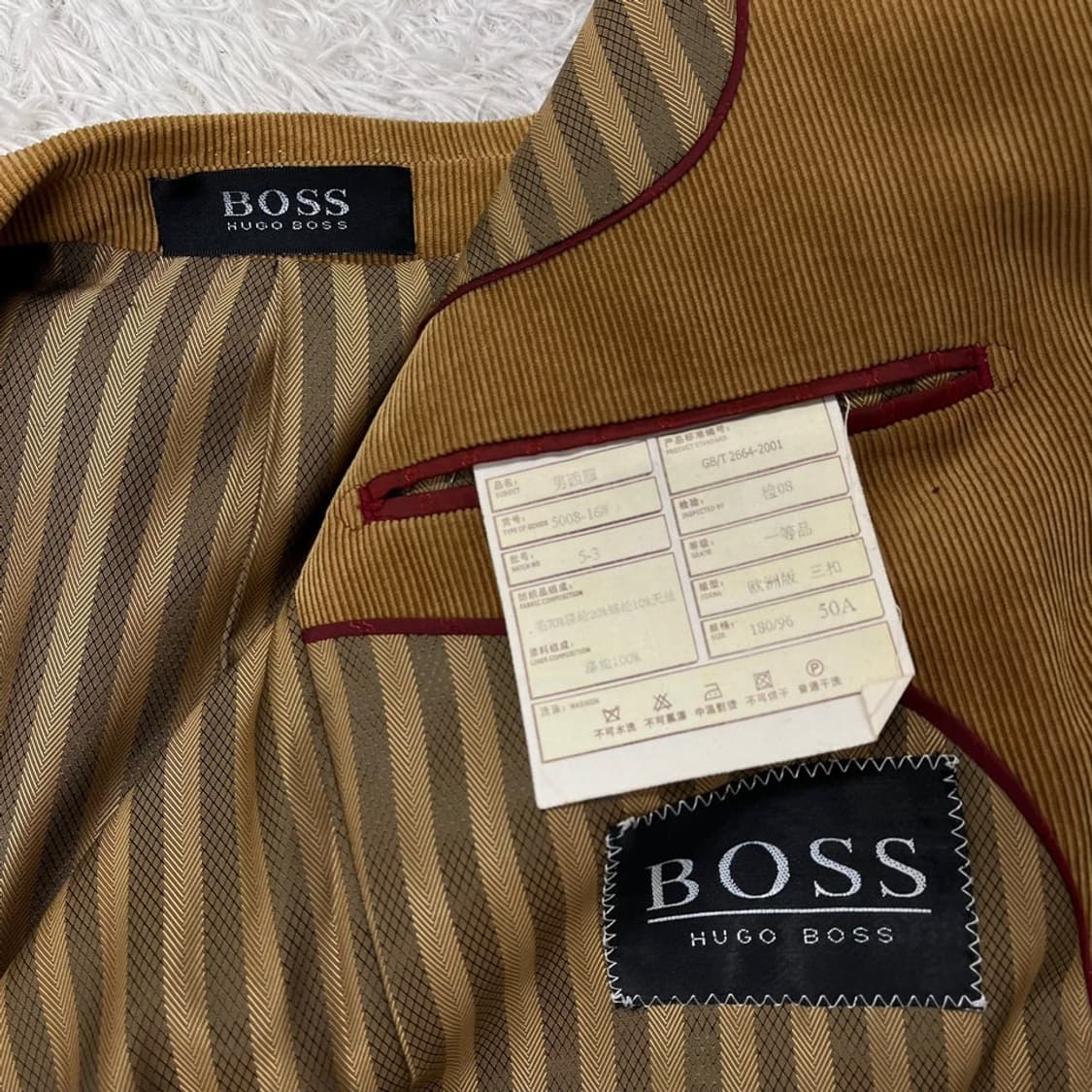 휴고보스 코듀로이 쓰리버튼 블레이져/#799 상품이미지6