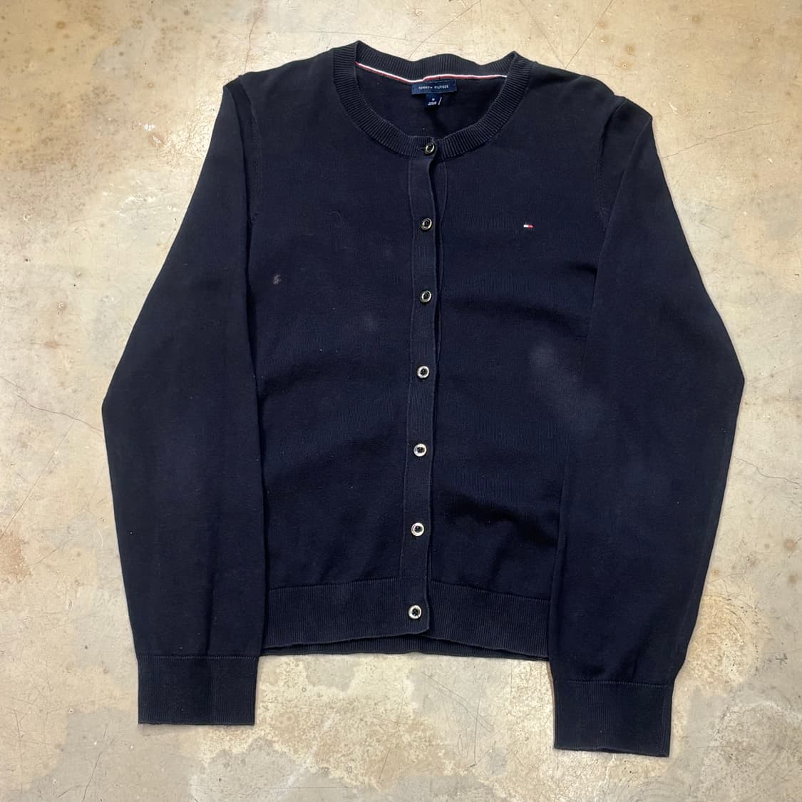 M 타미힐피거 여성용 블랙 가디건 상품이미지2