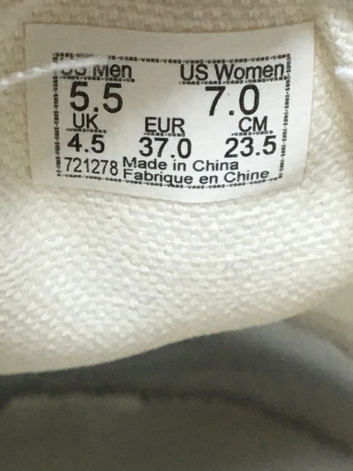 [235mm] 반스 슬립온 뮬 체커보드 Vans 상품이미지8