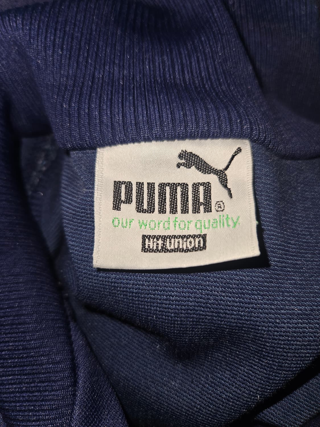 빈티지 퓨마 네이비 집업 상품이미지5