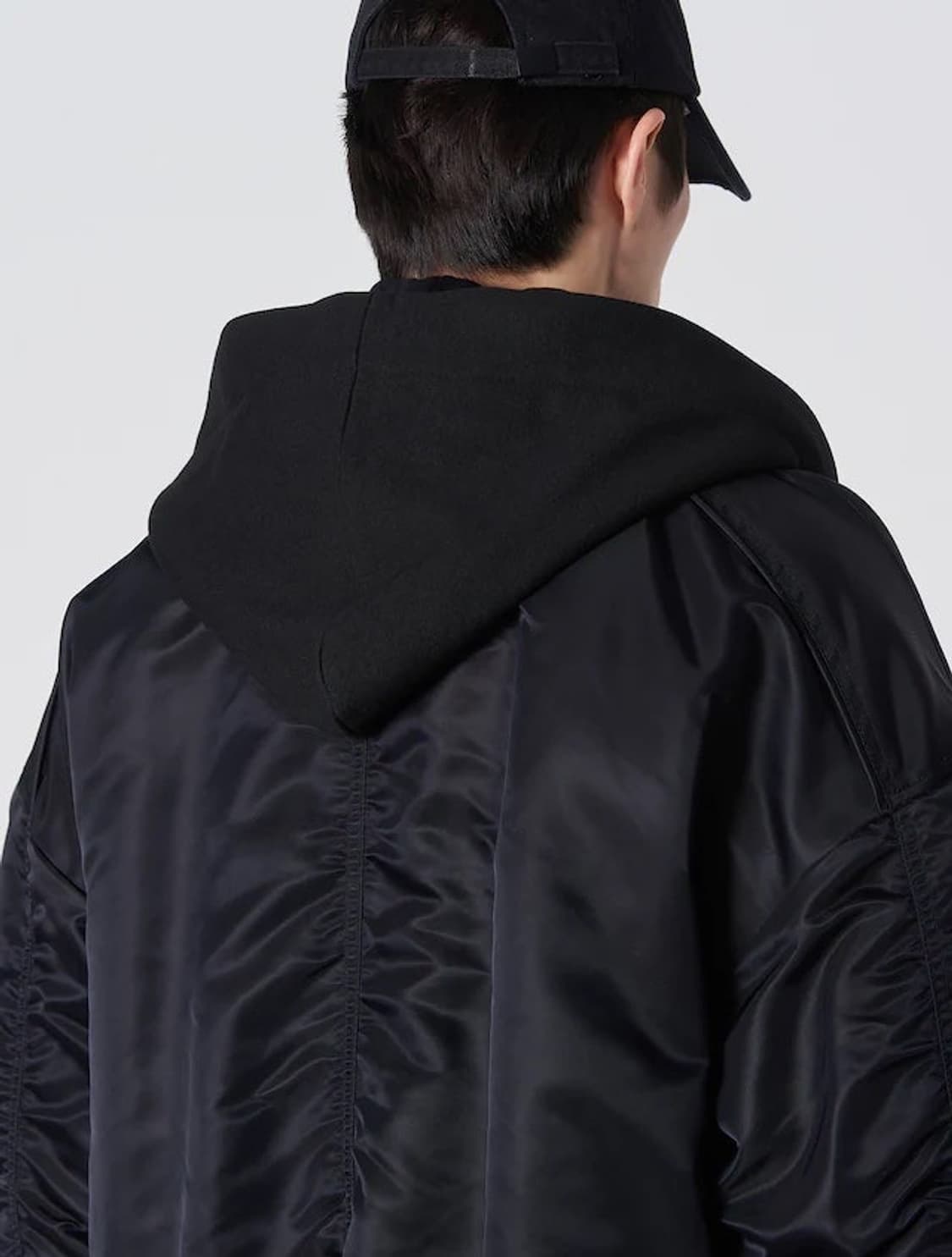 준지 후드 마원 MA-1 블랙 상품이미지7