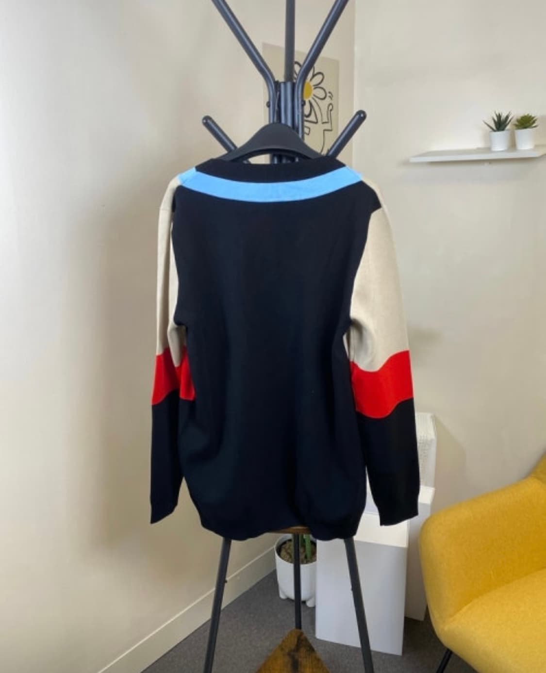 멀버리 LILLy  브이넥 오버핏 니트 WK4462 상품이미지3