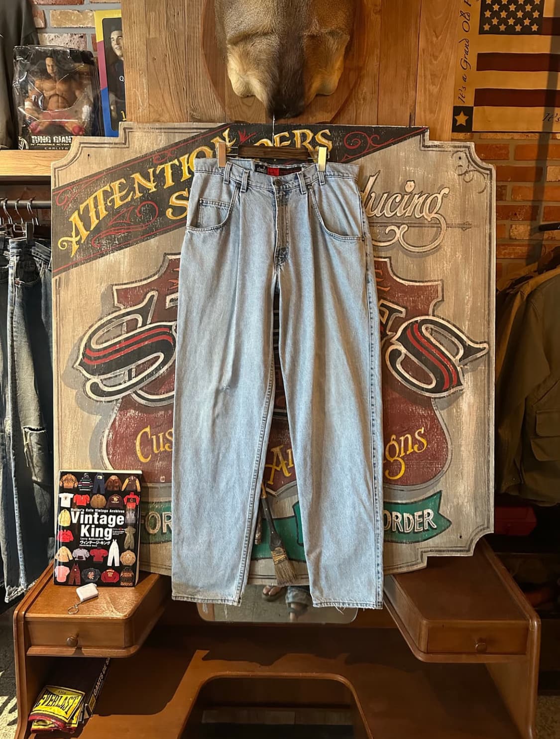 90s 미제 빈티지 리바이스 실버탭 루즈핏 34사이즈 상품이미지1