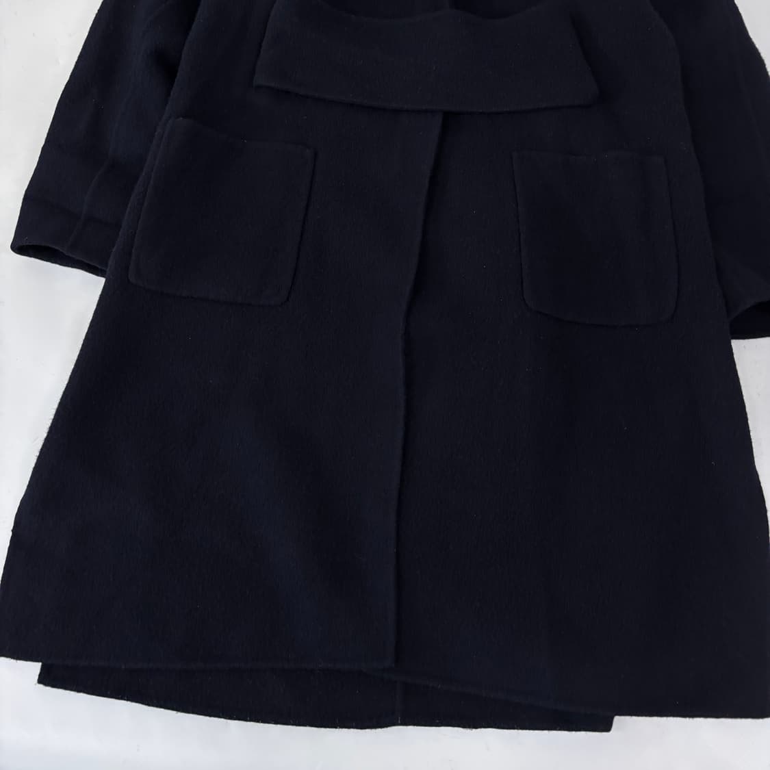 렉토 와이드 벨티드 케이프 후디 코트  상품이미지6