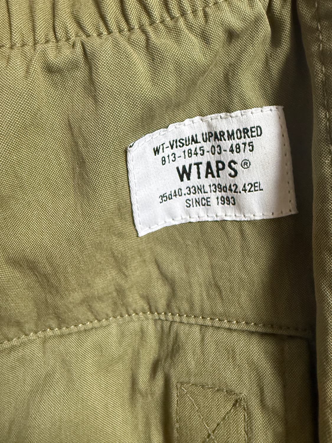 Wtaps 올리브 카고 조거팬츠 17만 7천 상품이미지3