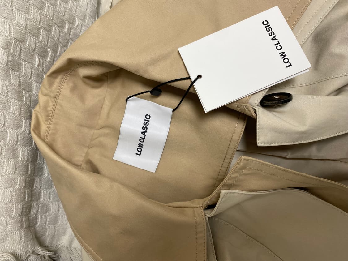 로우클래식 23fw 트렌치코트 S 상품이미지2