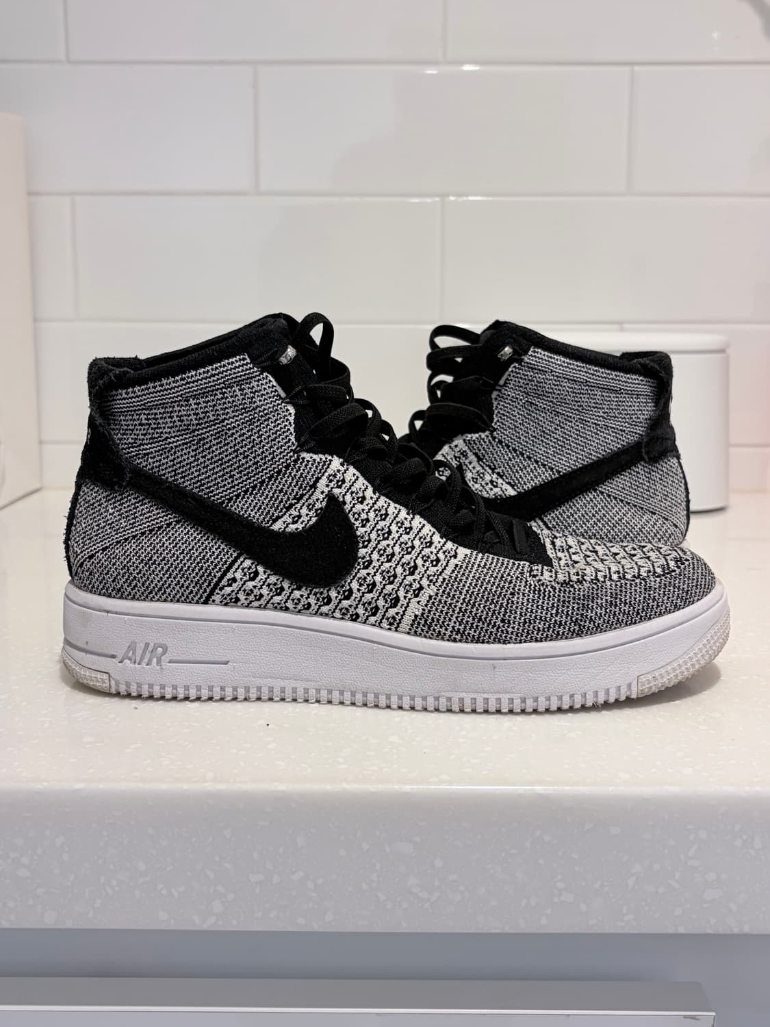 [실사이즈 260] 나이키 에어포스 플라이니트 미드 (표기 250) 무료 상품이미지2