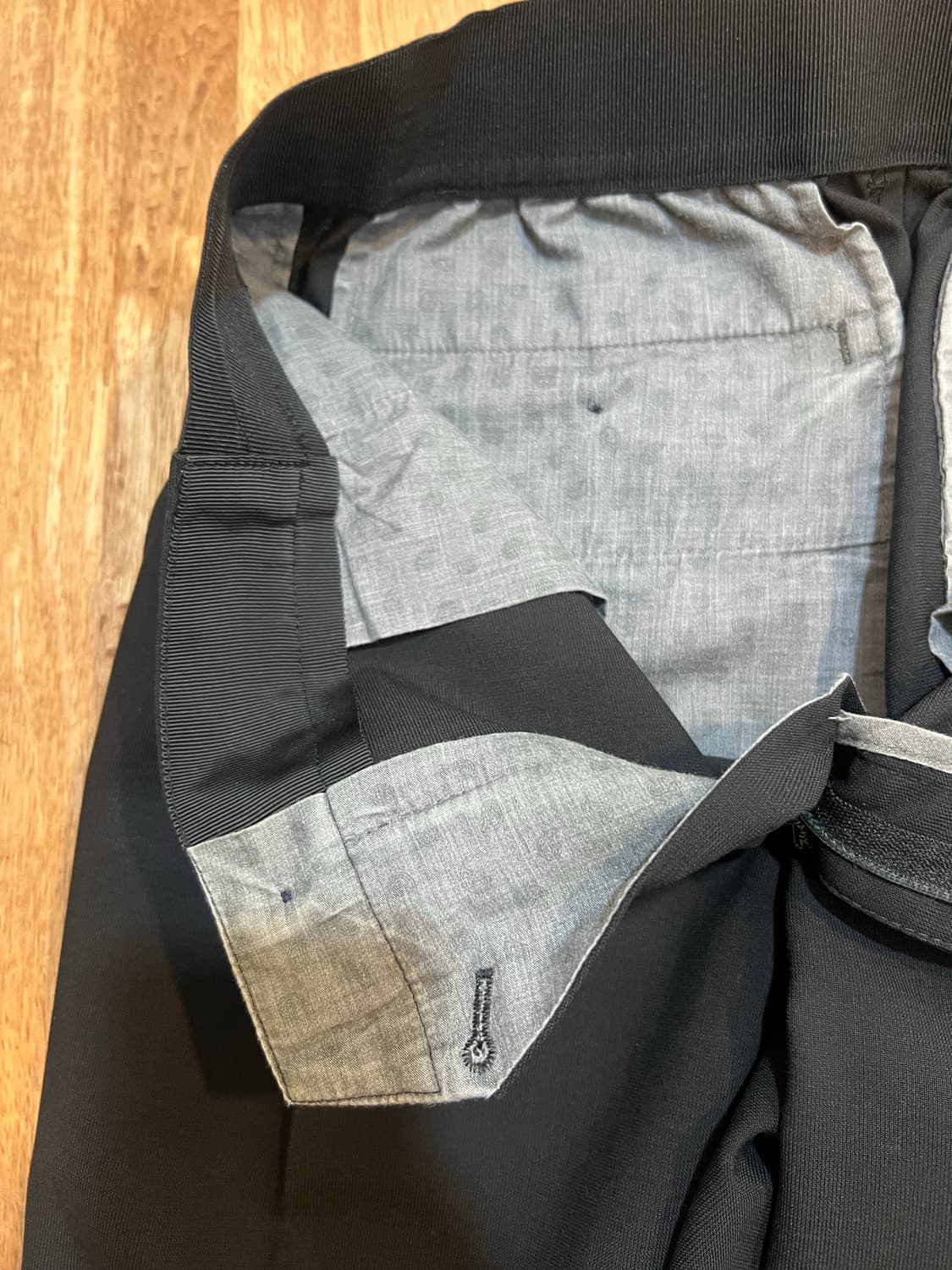 커스텀멜로우 여성 블랙 9부슬랙스 정장팬츠 상품이미지6