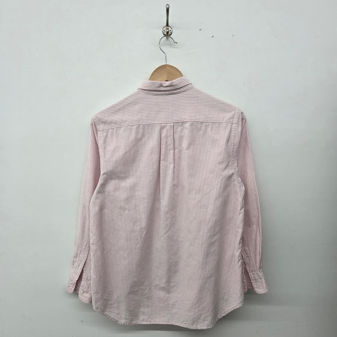 폴로 랄프로렌 스트라이프 셔츠 핑크 여m 상품이미지6
