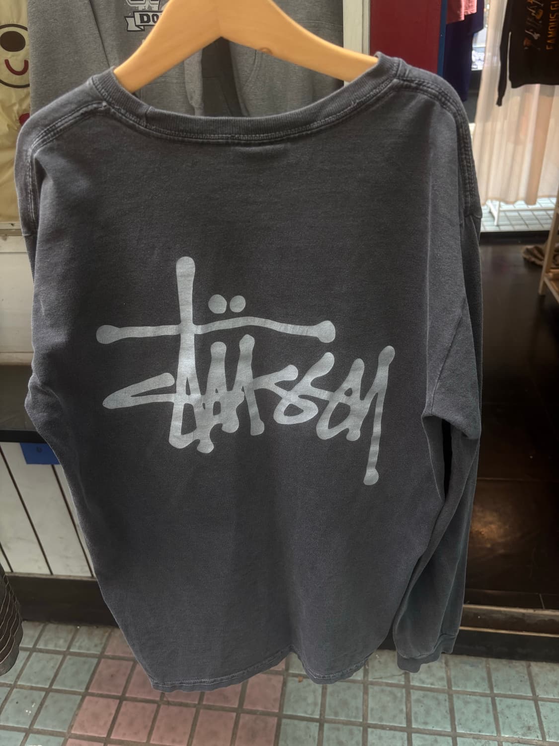 스투시 피그먼트 롱슬리브 s 상품이미지2