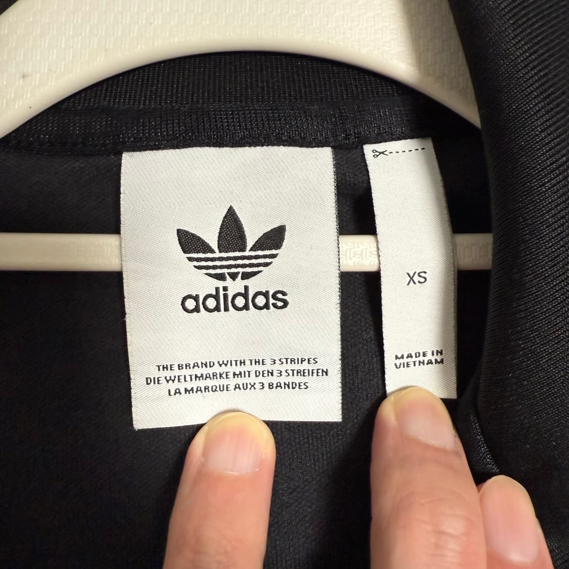 아디다스 베켄바우어 져지 블랙 XS 트랙탑 상품이미지3