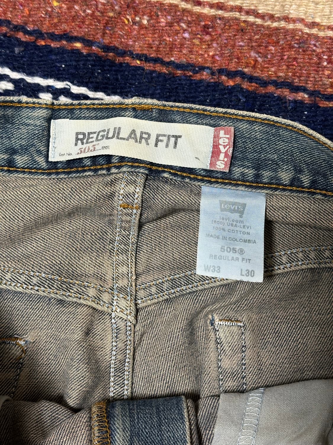 [리바이스] Levi’s 505 Denim W33 L30 상품이미지7