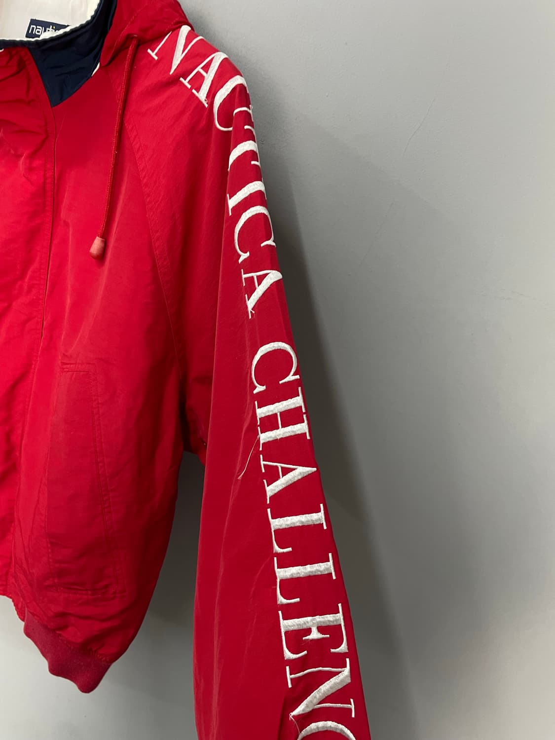 노티카 90s 올드스쿨 스펠아웃 바람막이 자켓 H1339 상품이미지3