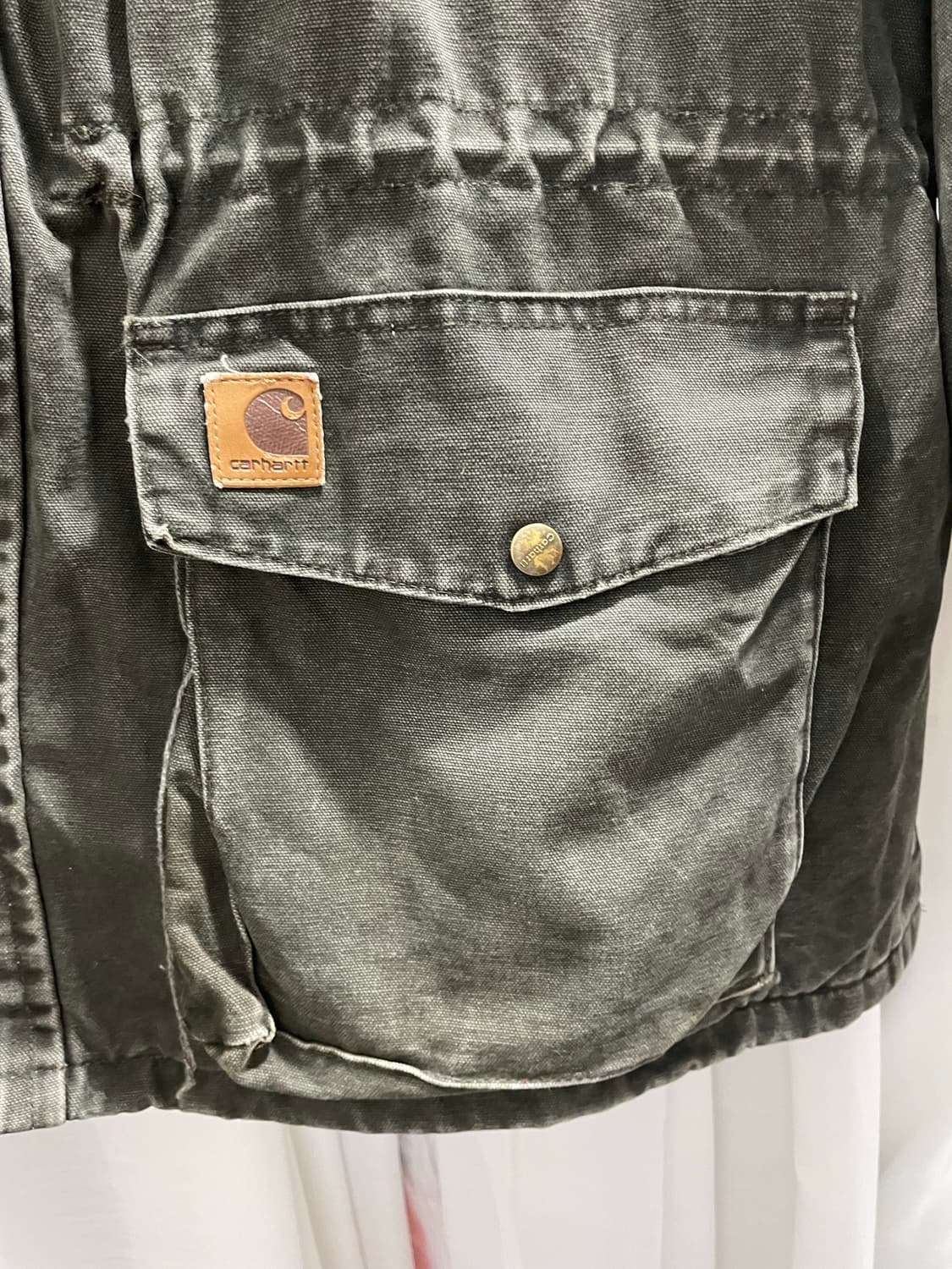 칼하트/ C52 초어코트 모스그린/ 3XL 상품이미지5