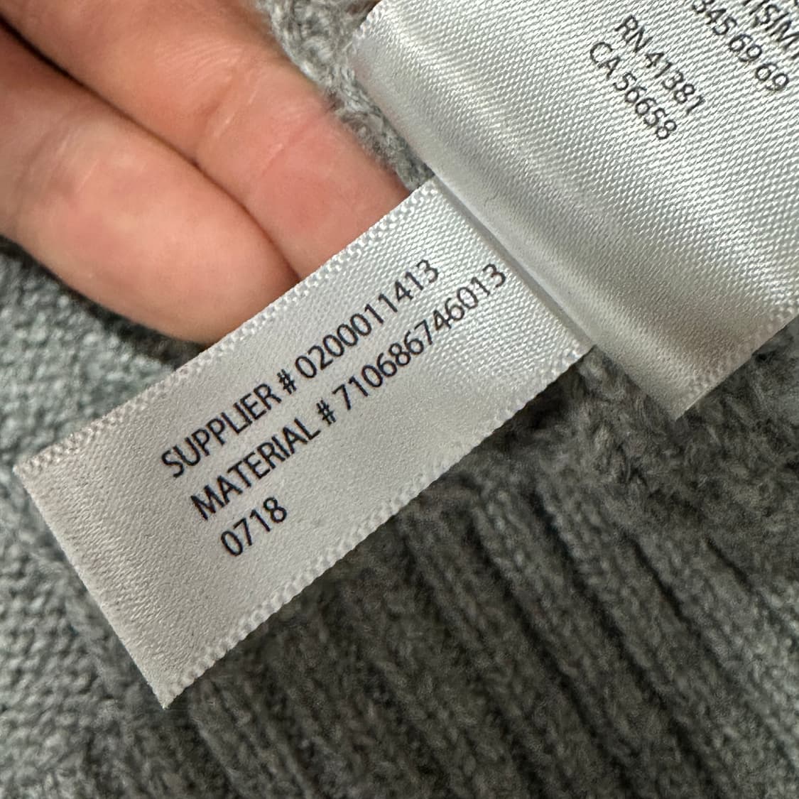 폴로랄프로렌 꽈배기 그레이 니트 m 상품이미지4