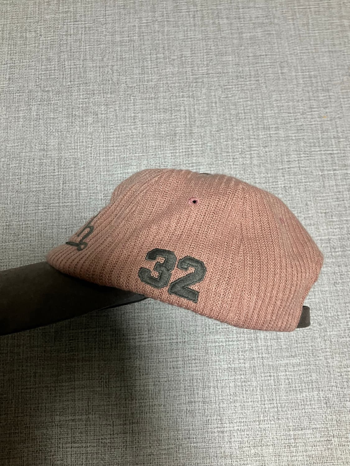 Vondutch 본더치 핀터깔 와투케 대대장 핑크브라운 니트볼캡모자 상품이미지2