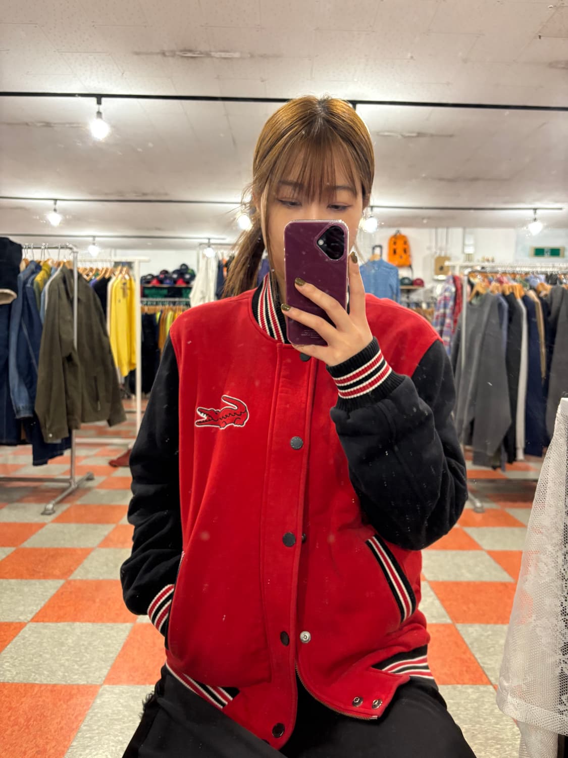 라코스테 바시티자켓(면) 상품이미지1