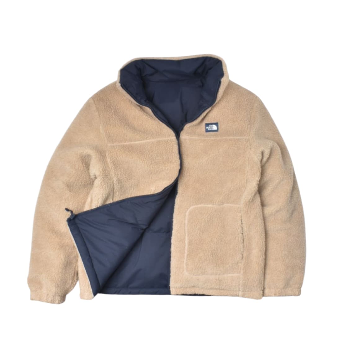 노스페이스 리버시블 쉐르파 양털 양면 패딩 자켓 L 상품이미지3