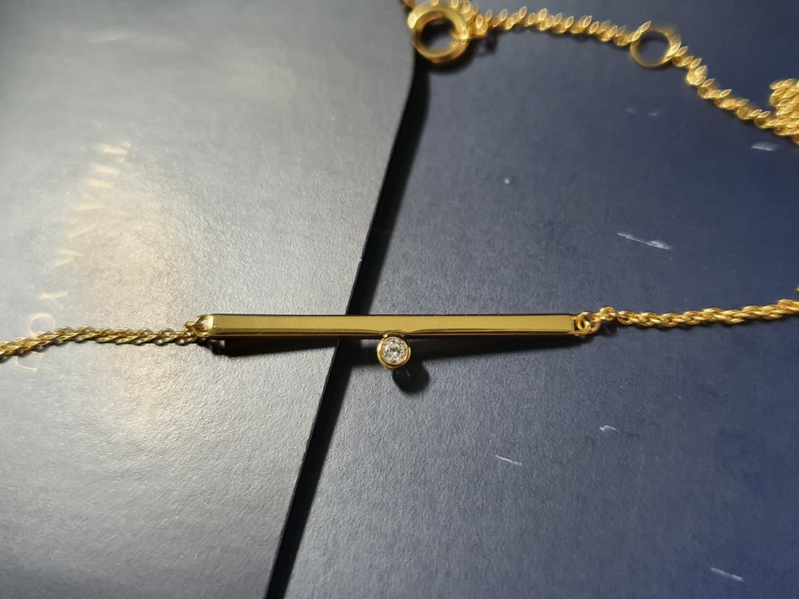 [Brooks Brothers] 브룩스 브라더스 금 목걸이 (새상품) 상품이미지2