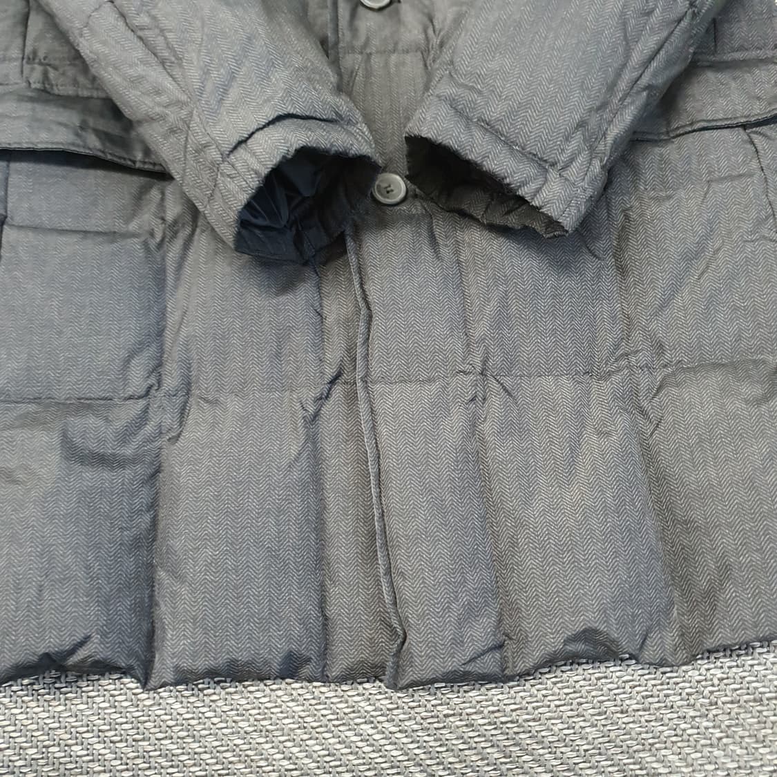 다니엘크레뮤 오리털 퀼팅 패딩코트 남자105 상품이미지5