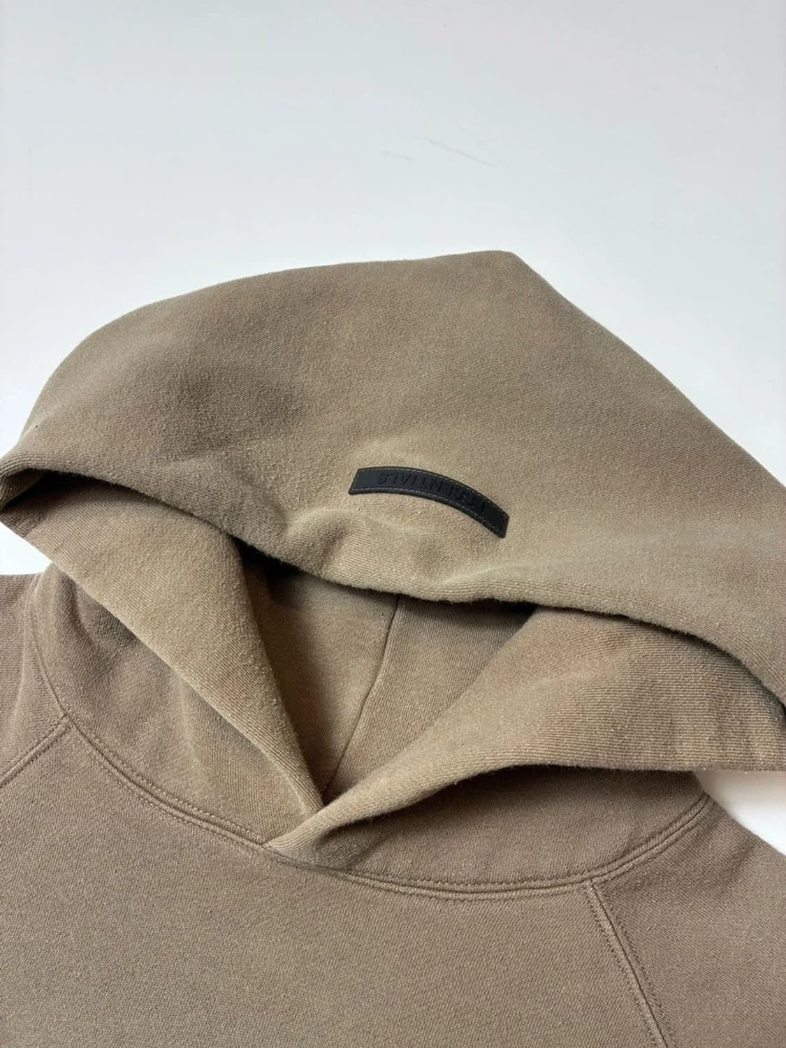 에센셜 피어오브갓 헤비코튼 백로고 오버 후드티 PN8553 상품이미지3