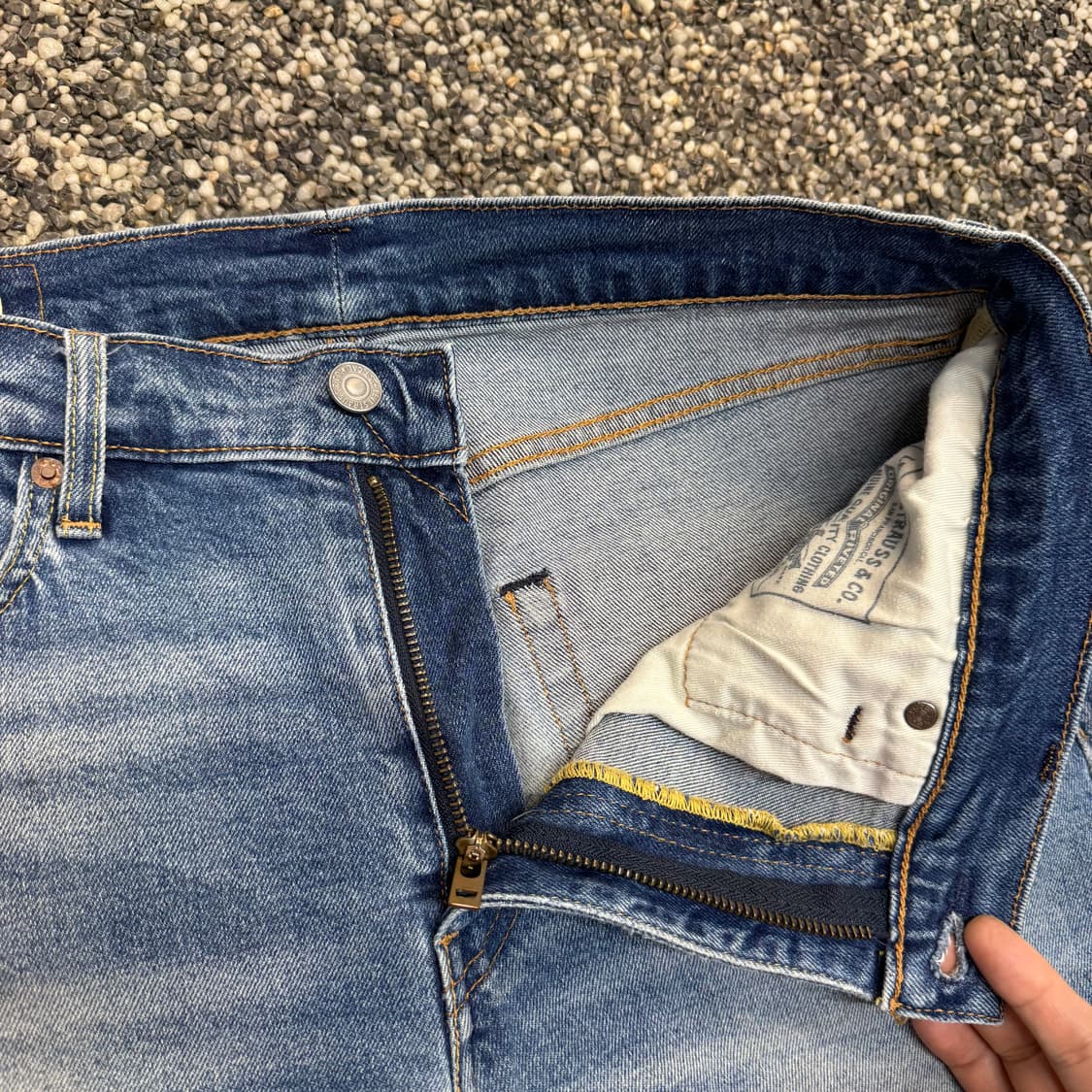 리바이스 511 중청 쇼트 데님 (32)   상품이미지4