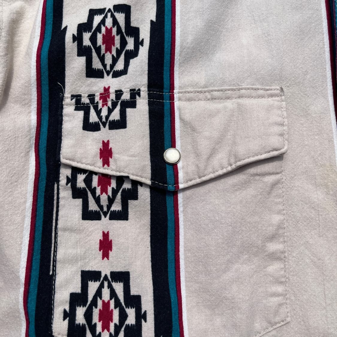 90s 랭글러(Wrangler) 빈티지 나바호 웨스턴 셔츠 (실측확인) 상품이미지3