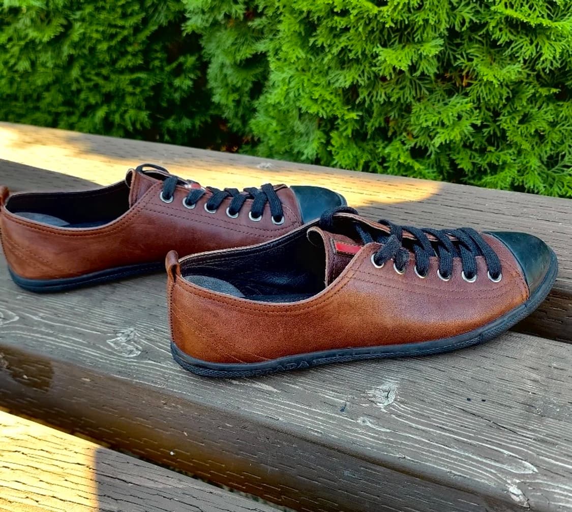 1999‘s Prada sport Brown Leather Lace Up 상품이미지2