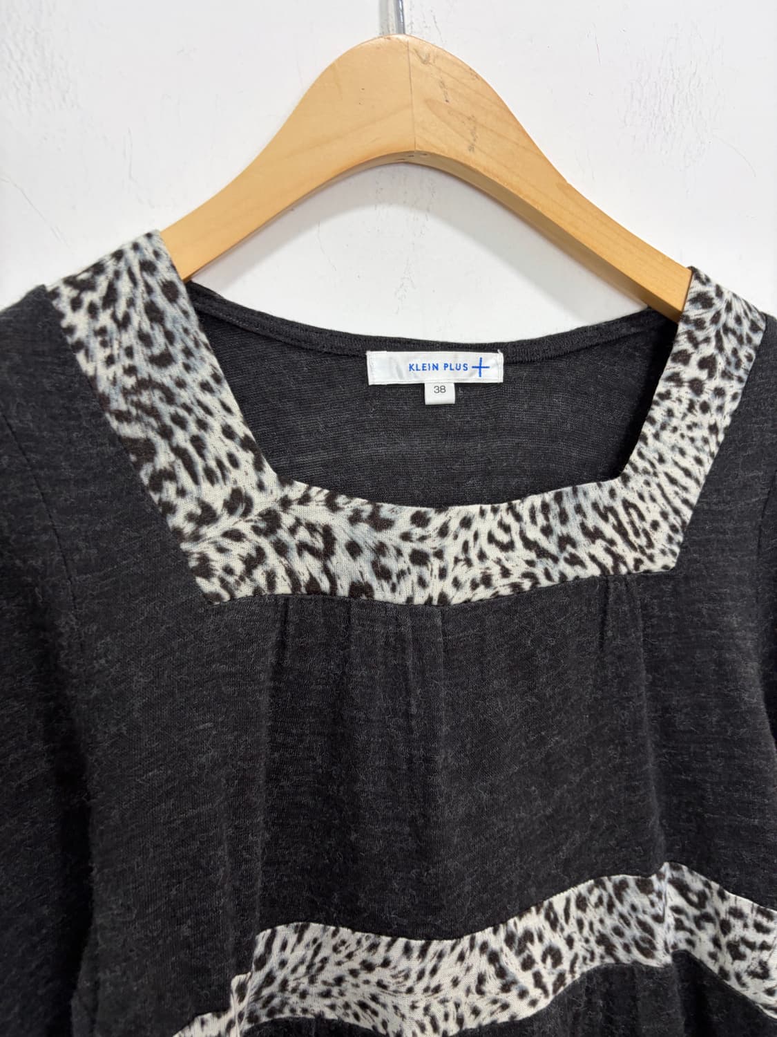 Klein plus 갸루 호피 티셔츠 상품이미지7
