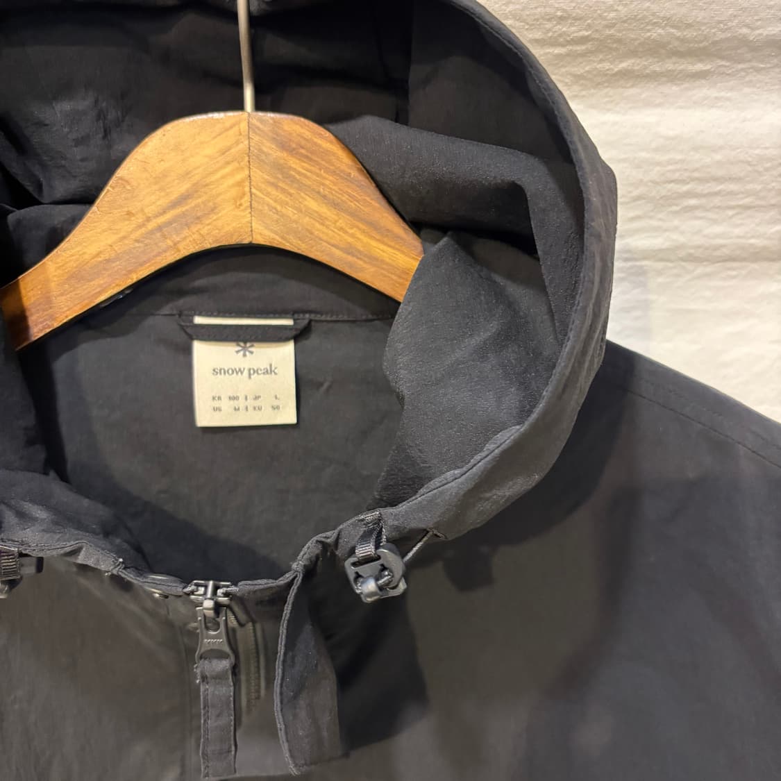 스노우피크 루트 후드 반팔 아노락 바람막이 상품이미지2