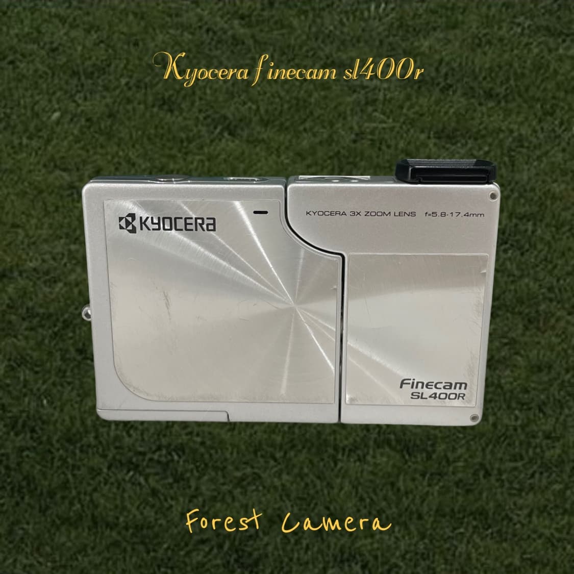 (셀카/희귀) 교세라 finecam sl400r 디지털카메라 상품이미지1