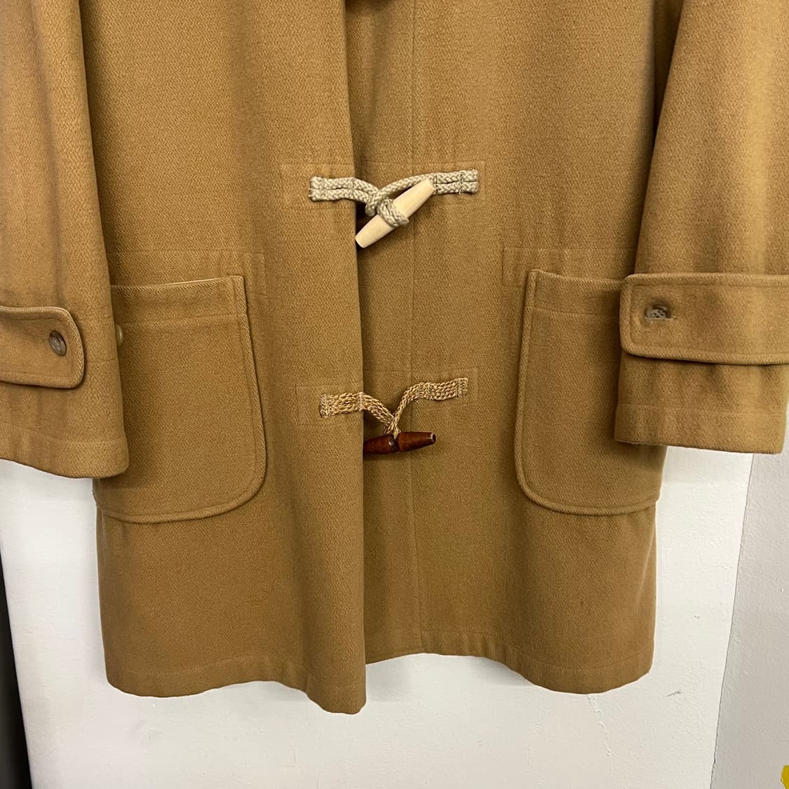 90‘s 폴로 울 더플 코트 상품이미지4