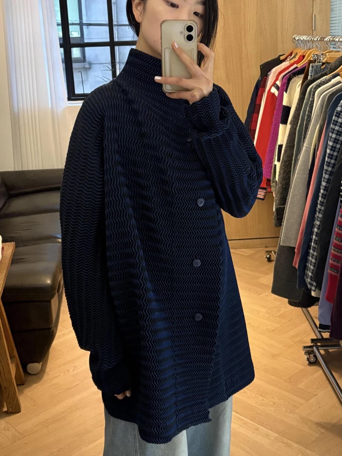 이세이미야케 코트 상품이미지5