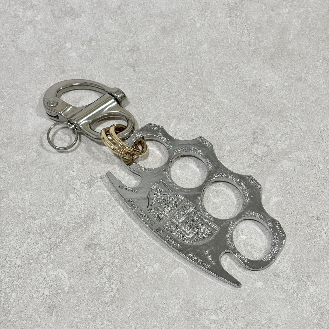 Oribell 스틸 스트라이크 파워 너클 키링 열쇠고리 상품이미지2