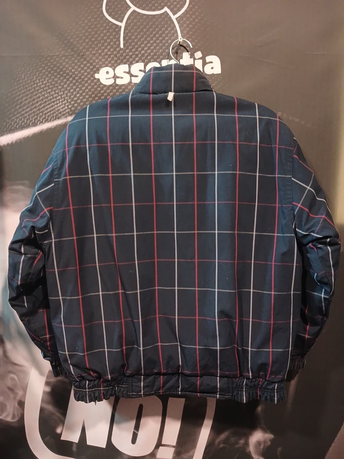 헌트 체크패턴 봄버 자켓 상품이미지3