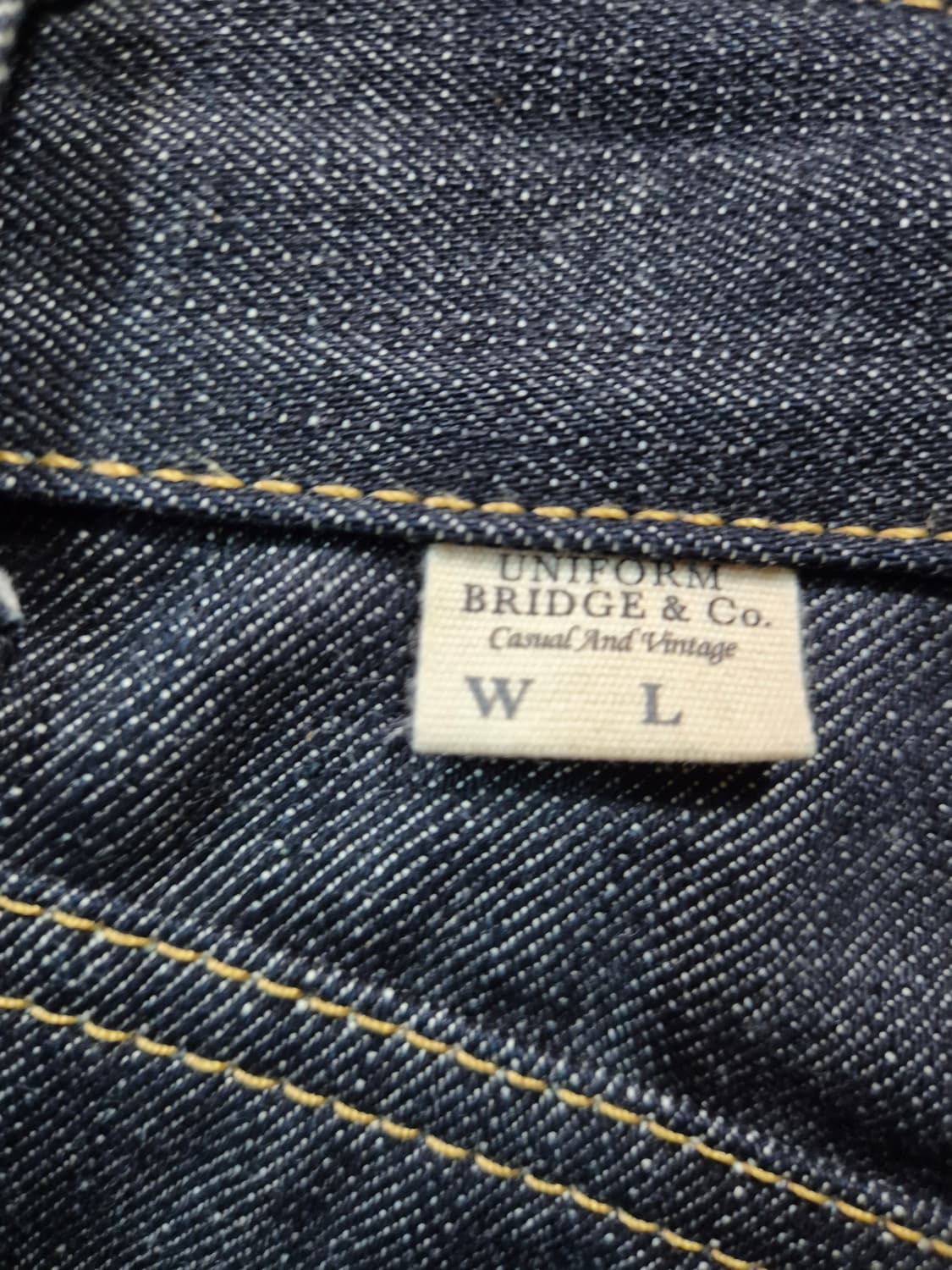 유니폼브릿지 셀비지사이즈M 상품이미지4