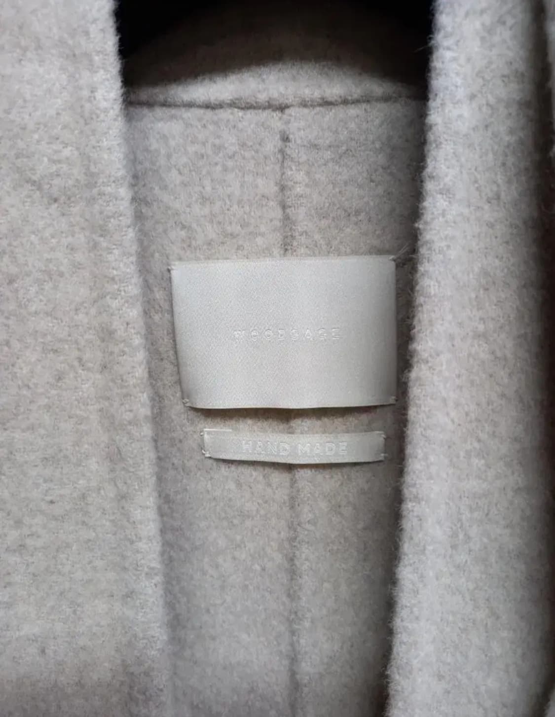 WOOD SAGE 우드세이지 핸드메이드 맥시롱코트 F 상품이미지9