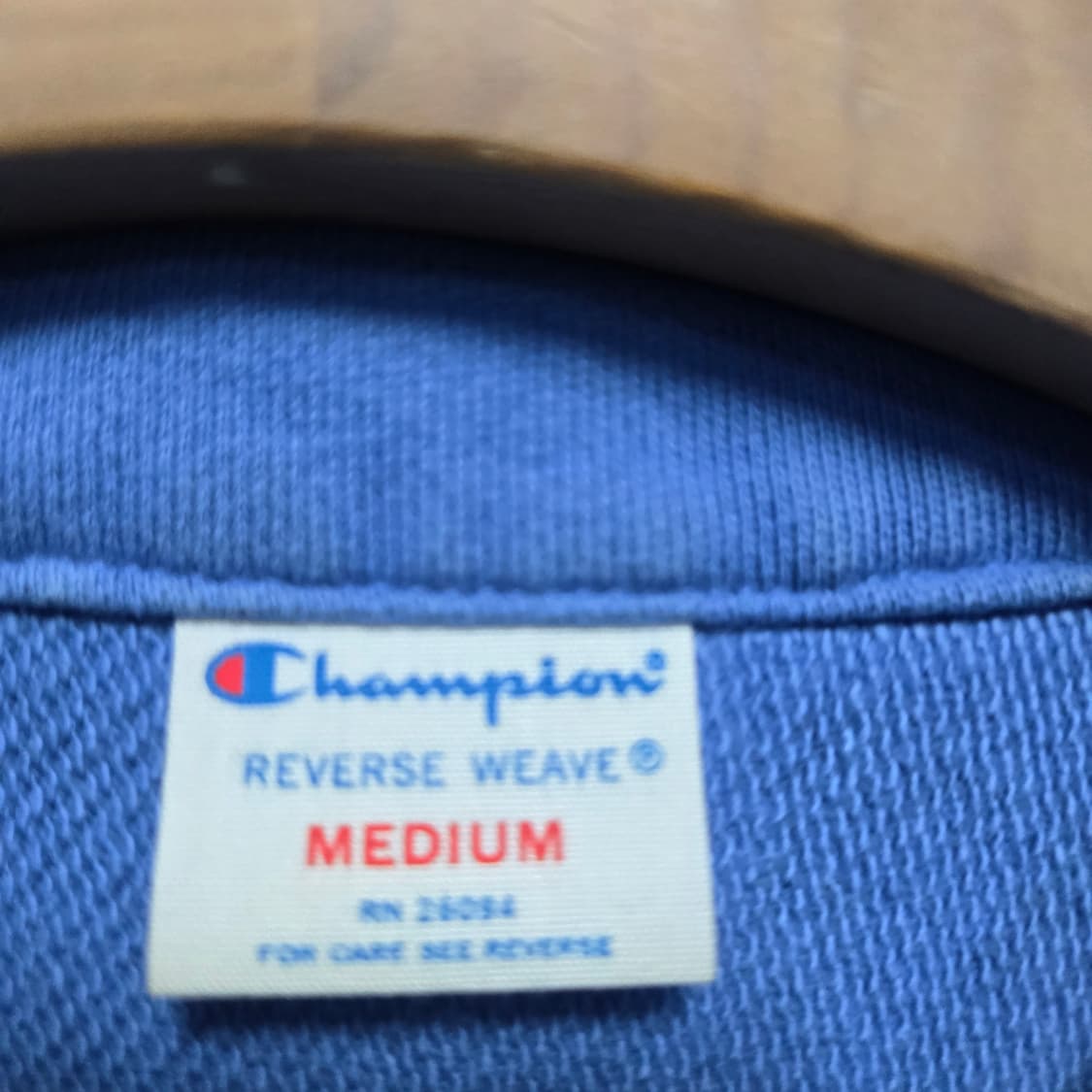 챔피온 Brooklyn 블루 반집업 맨투맨  상품이미지7