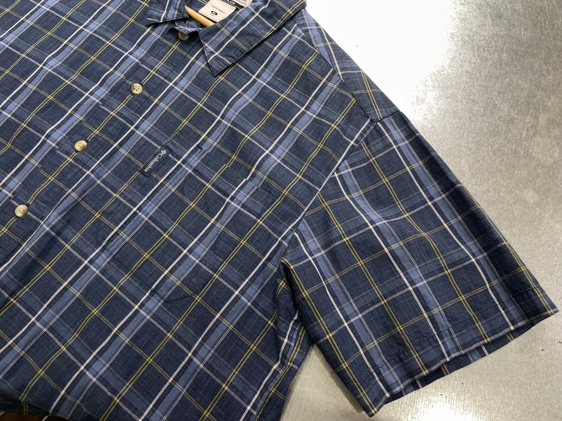 (XL) Columbia 컬럼비아 체크 반팔 셔츠 상품이미지6
